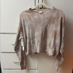 TNA ALAMO Tie-Dye Cropped T-shirt